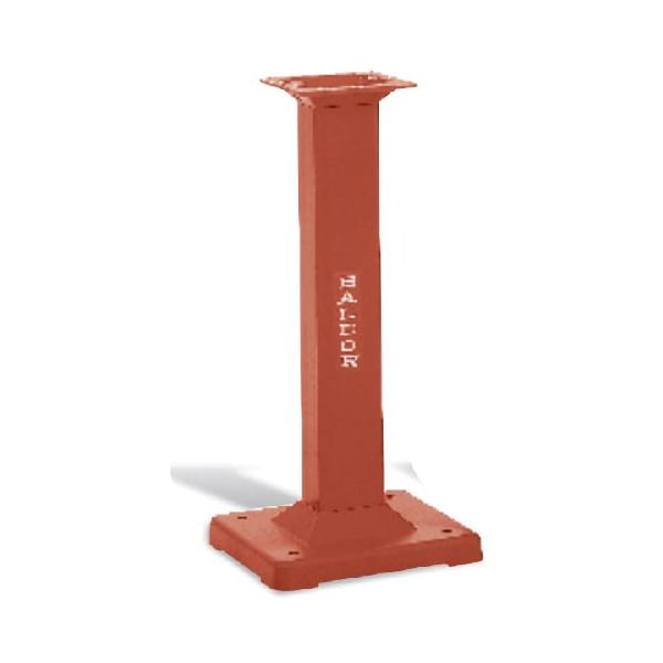 Pedestal Ind., Cast Iron 6" - 10" Red